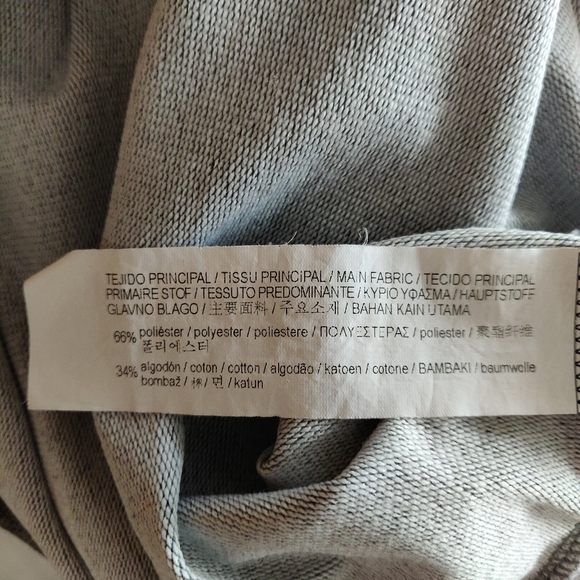 Pull&Bear Grey Babydoll Smock Dress with Collar Small - Picture 12 of 13